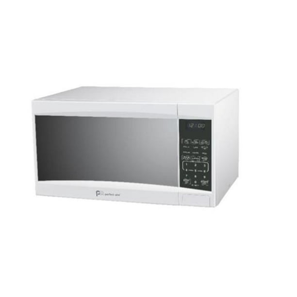 Perfect Aire 6016842 1.1 Cu. ft. Microwave Oven, Sliver & White