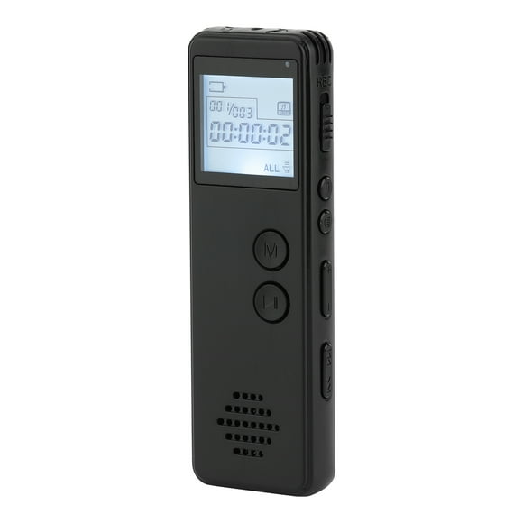 TFixol32GB Digital Voice Recorder Voice Activated Recorder Noise Reduction MP3 Player HD Recording 10h Continuous Recording for Meeting Lecture Interview Class MP3 WAV Record