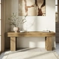 thumbnail image 4 of Tribesigns Farmhouse Dining Bench, 47-Inch Wooden Dinner Bench with Sturdy Frame for Dining Room, Kitchen, Restaurant, 4 of 7
