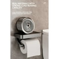 thumbnail image 4 of Porte-papier Toilette Mural, Tiroir à Mouchoirs de Salle de Bain, Rangement de Rouleau de Papier Non Perforé, Design Moderne, pour Salle de Bain à Domicile, Porte-Papier Toilette Mural, Rouleau de Papier Ménager, Ihhxbz / F, 4 of 8
