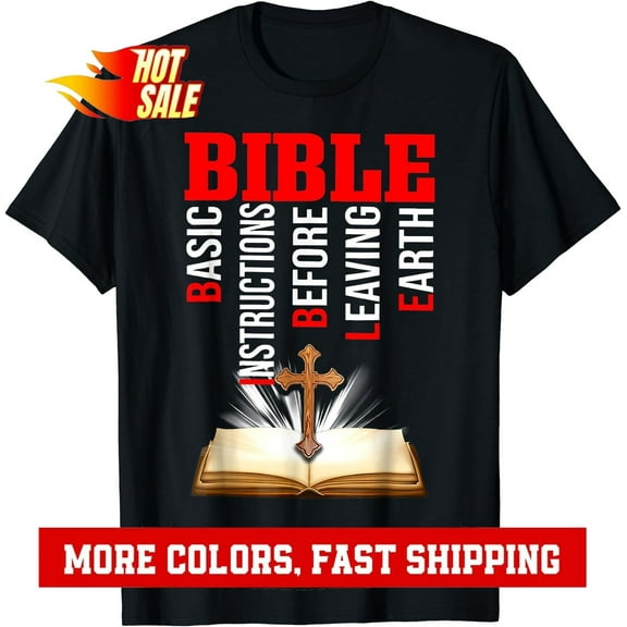 Sam Soft Bible Basic Instructions Before Leaving Earth Unisex T-Shirt