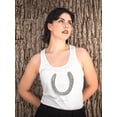 thumbnail image 2 of Luck Charm Ii. Racerback Tank Women -Grace Popp Designs, Female x-Large, 2 of 4