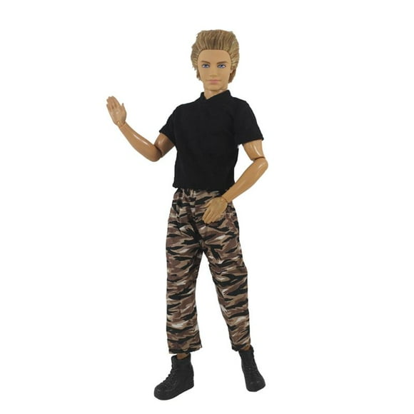 Ken Doll Clothes Kawaii Items Fashion Coat Outfit Suit Accessories 30cm For Barbie Boy Friend DIY Children Game Birthday Present Set 19