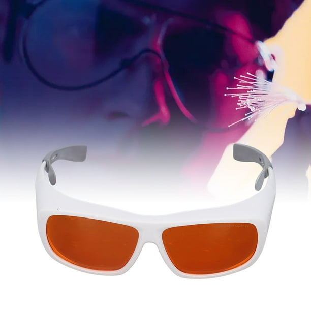 Gafas De Seguridad Para Láser, Gafas De Protección Ocular Para Láser De Longitud De Onda De 190-500 Nm, OD 5+, Gafas De Protección Ocular De Plástico, Protección Total, Para