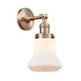 thumbnail image 3 of 201F-SG-G192-Innovations Lighting-Bellmont-1 Light Semi-Flush Mount in Industrial Style-6.25 Inches Wide by 13.5 Inches High   Satin Gold Finish with, 3 of 4