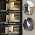 thumbnail image 7 of KULAGAGA Modern Black TV Media Entertainment Center with Doors for Living Room, 7 of 7