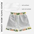 thumbnail image 3 of FORMRS Boys Swim Trunks Quick Dry Mesh Liner Boardshorts Sizes XS-XL, Citrus Fruits, 3 of 7