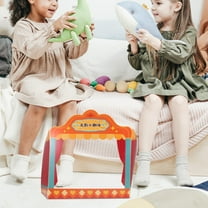 HONMEET Rectangular Puppet Theater Kit for Kids Storytelling and Creative Play, 1 Piece Educational Toy Set