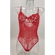 thumbnail image 1 of Lencería sexy con estampado hueco de encaje de Europa y Estados Unidos, color rojo rosa, 1 of 6