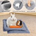 thumbnail image 2 of Cozy and Washable 2-Pack Guinea Pig Bed Pillows with Breathable Air Mesh for Small Animals - Quick-Drying and Easy to Clean Bedding for Rabbits and Hamsters, 2 of 4