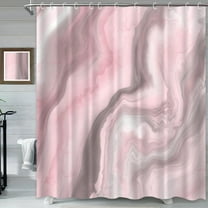 Grey Pink Abstract Marble Shower Curtain Light Color Modern Luxury Art Bath Curtain Polyester Fabric Bathroom Decor Shower Curtains 72" x 72"
