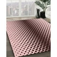 thumbnail image 3 of Ahgly Company Machine Washable Indoor Rectangle Transitional Pink Area Rugs, 2' x 5', 3 of 7