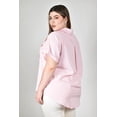 thumbnail image 3 of Camisa estampado corazones Roman Fashion /Tallas Extras, 1231 (Rosa) rosa 40, 3 of 6