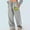 Gray, variant on Runfenguu Y2K Sweatpants, Travel Pants Women Women'S Elastic Lace-Up Casual Solid Color High-Waisted Wide-Leg Yoga Pants