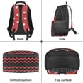 thumbnail image 6 of Pzuqiu Kids Backpack for Students Age 6-18 17 Inch Ladybug Print Bookbag with Adjustable Straps Large Capacity School Bag for Elementary Middle High School Ideal Student Gift, 6 of 7