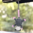 thumbnail image 4 of 2 Pcs Possum Car Charm, Handmade Knitted Possum Car Charm, Piece Rearview Mirror Accessory Swinging Ornament Hanging Pendant Accessories for Cool Dashboard Decorations, 4 of 8