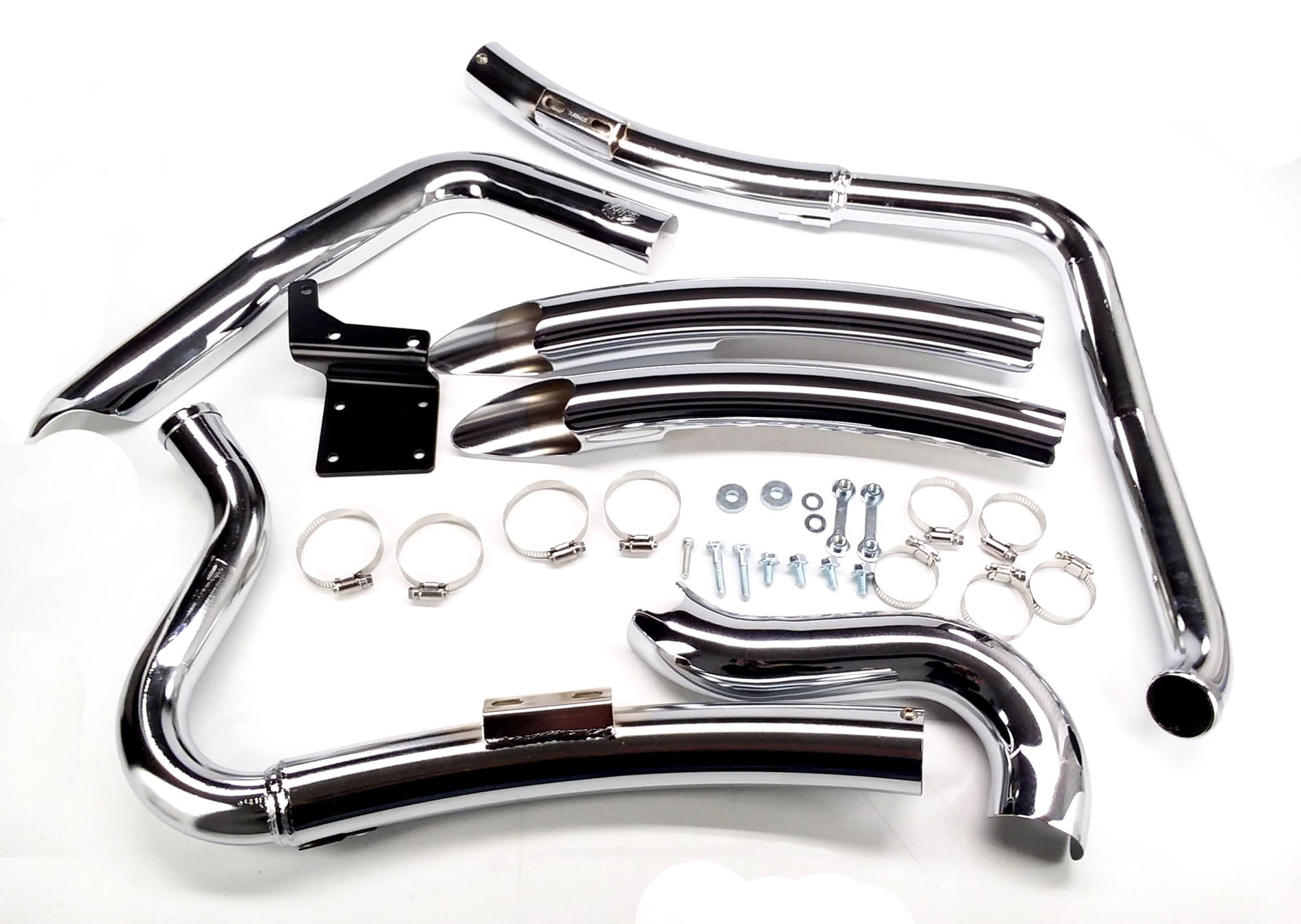 Vance & Hines Big Radius 2into2 Chrome Exhaust System (26007