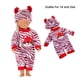 thumbnail image 1 of Ropa para muñecas bebés, conjuntos de ropa casual, ropa para muñecas, conjunto de ropa para muñecas, decoración, ropa decorativa para muñecas de 18 pulgadas, conjuntos de tela para muñecas., 1 of 7