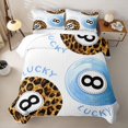 thumbnail image 2 of Castle Fairy Leopard Print Billiards Quilt Full,Sport Theme Full Bedspread Sets,Blue Brown Black, 2 of 7