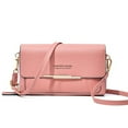 thumbnail image 3 of Women's Small Crossbody Wallet, Multi Zipper Metal Decor Shoulder Bag For Phone, Portable Handbag, 3 of 5