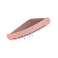 thumbnail image 3 of yingyy Bathroom Wall Shelf Shower Gel Bathing Tool Storage Wall Mounted Metal Drain Rack Soap Holder Cup Castor Drain Rack Kitchen Tool Pink, 3 of 6