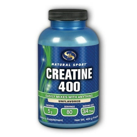 Natural Sport - Creatine 400 Unflavored - 400 Grams