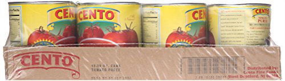 Cento Tomato Puree 28 Oz (Pack of 4)