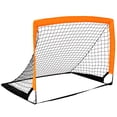 thumbnail image 5 of Leumius 2 Pack Soccer Goal,Pop Up Portable Soccer Nets for Kids Youth Adults,Indoor + Outdoor Soccer Goals for Backyard Games & Soccer Training,4' x 3',Orange, 5 of 11