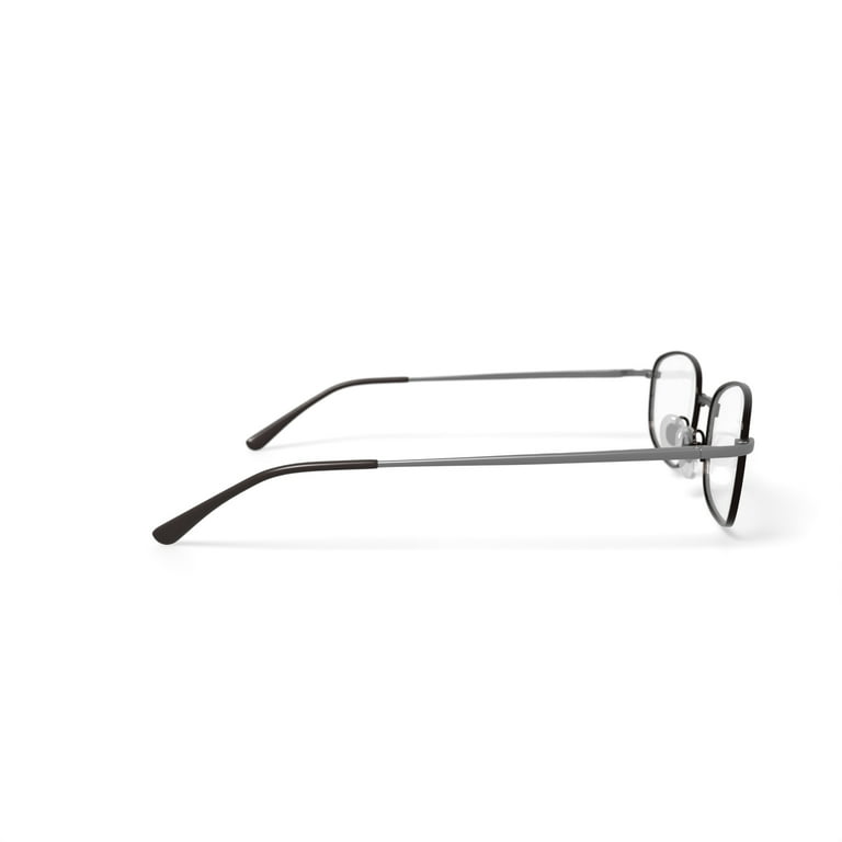 Walmart Men's FM12001 Rectangular Prescription Eyeglasses with
