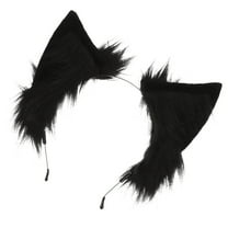 Raindrops cosplay cute headwear hair accessories Furry Black 1Pack