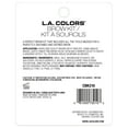 thumbnail image 4 of (2 pack) L.A. COLORS Ultimate Enhancing Brow Kit, Medium, 0.13 oz, 4 of 10
