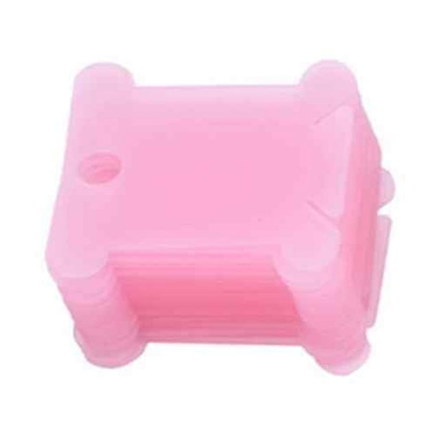 serony 100Pcs Embroidery Floss Craft Thread Bobbin Cross Stitch Plastic Storage Holder Sewing Needlecraft