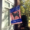 thumbnail image 2 of Carolines Treasures BB8417CHF Mudi American Flag Canvas House Size  Large multicolor, 2 of 4