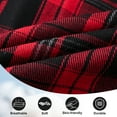 thumbnail image 6 of QPNGRP Mens Fleece Plaid Pajama Pants Bottoms with Pockets Cozy Sleepwear Lounge Wear Red M, 6 of 8