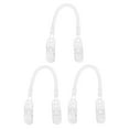 thumbnail image 5 of OUNONA 3pcs Windproof Hat Strap Clip Keeper Clips For Baseball Cap Sailing And Outdoor Camping Hat Clips For Wind Adjustable Retainers With Strings, 5 of 6
