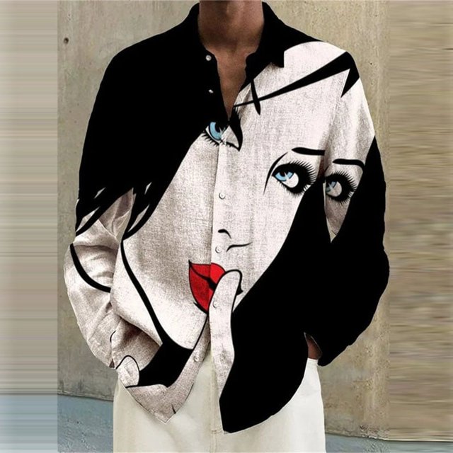 Camisa casual para hombre nueva de primavera y verano , combinación divertida y súper genial, moda para exteriores, tela suave y cómoda, talla grande