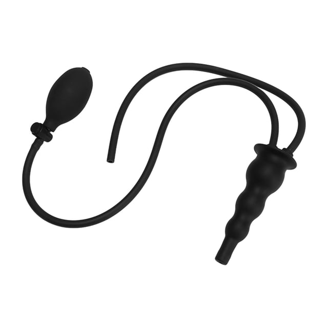 Tapón de enema inflable material seguro para el cuerpo fácil de limpiar ducha anal unisex de diseño ergonómico suave para homosexuales ANGGREK Otros