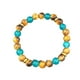 thumbnail image 1 of Ojo de Tigre Piedra Pulsera Semi Piedra Joyería El contraste de colores de oro y azul oscuro crear un accesorio llamativo y de moda., 1 of 6