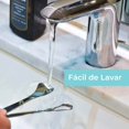 thumbnail image 3 of Limpiador de Lengua Acero Inoxidable - Tallador limpia lenguas raspador bucal rastrillo de higiene oral y combatir el mal aliento, Stainless Steel Tongue Scraper Cleaner (2 Pack) LingWen YONGSHENG, 3 of 5