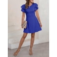 thumbnail image 3 of Vestido Dokotoo: vestidos de verano azules para mujer, moda de verano 2024, 3 of 6
