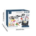 thumbnail image 3 of Ohmyroo Pretend Play Kitchen Set for Kids, 36-Piece Cooking Toy with Induction Cooker & Food, Educational Role Play Gift, 3 of 6