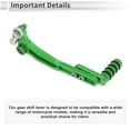 thumbnail image 5 of Unique Bargains Motorcycle Gear Shifter Lever for Kawasaki NINJA 400 2018-2023 Pedal Shift Lever Arm Green, 5 of 7
