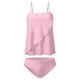 thumbnail image 4 of Augper Women's Two Piece Set Swimsuits Solid Swimwear Beachwear, 4 of 9