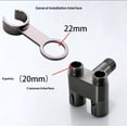 thumbnail image 3 of 2 Pack Faucet Lock for Kitchen Sink, 1-1.125 Inch Stainless Steel Child Safety Pet Proof Sink Handle Protector, Tool-Free Easy Install, Prevents Accidental Water Activation(wwx), 3 of 6