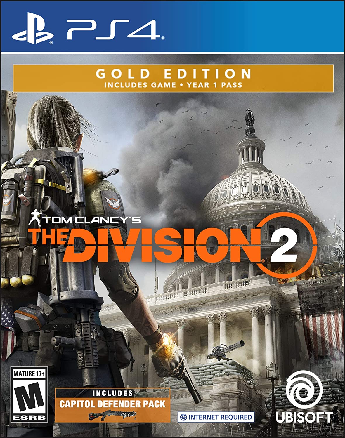 Tom Clancy S The Division 2 Gold Steelbook Edition Playstation 4 Walmart Canada