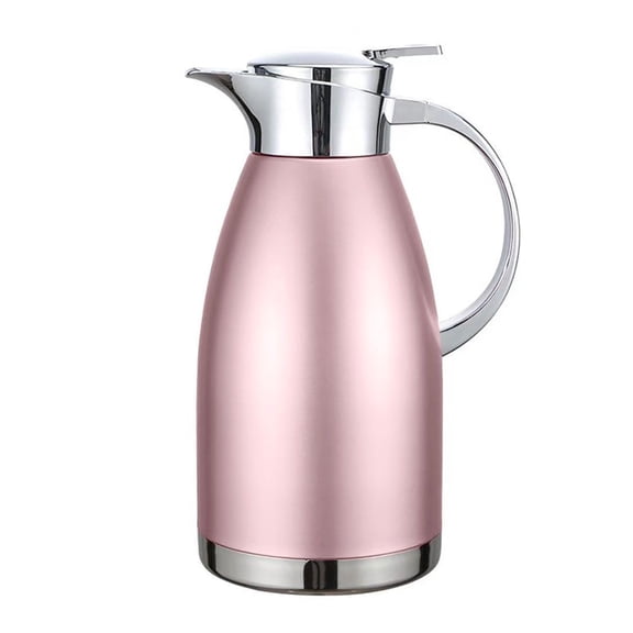Soga 1.8L Rose Color 3-Layer Vacuum Insulated Stainless Steel Flask Ideal for Home and Office