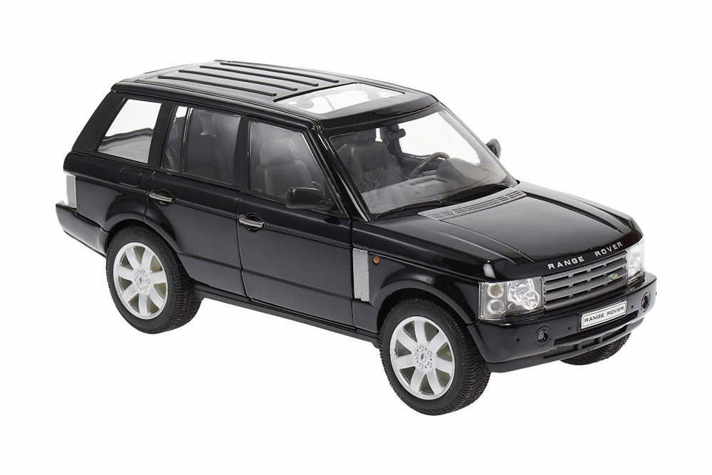2003 Land Rover Range Rover SUV with Sunroof, Black Welly 22415WBK