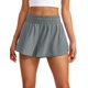 thumbnail image 1 of Shorts CRZ YOGA Split Flow 2 en 1 Cintura Alta Gris XX-S, 1 of 4