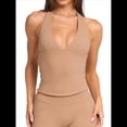 thumbnail image 1 of Body Moldeador de Abdomen para Mujer, de Fitness Sin Costuras Caqui L, 1 of 6