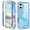Clear Blue, variant on JETeacka Magnetic for iPhone 17 Pro Max Case 6.9" Full-Body Phone Case Built-in Screen Protector Compatible with Mag-Safe Drop Proof, Clear Blue